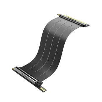 PCIe riser kábel Akasa AK-CBPE05-30B X3 Mark V PCIe 5.0 x16, 30 cm