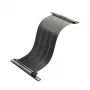 PCIe riser kábel Akasa AK-CBPE05-30B X3 Mark V PCIe 5.0 x16, 30 cm