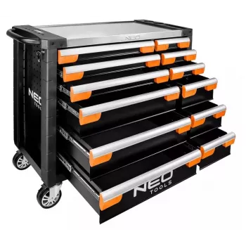 Dielenská skriňa NEO tools PRO 12 zásuviek 84-225, robustné úložisko z ocele pre náradie