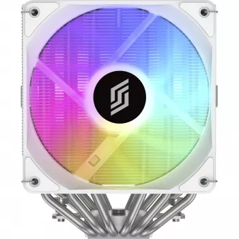 CPU chladič Silentware Titan RGB White, dvojvežový vzduchový chladič, 265 W TDP, 2× 120 mm PWM ARGB ventilátory