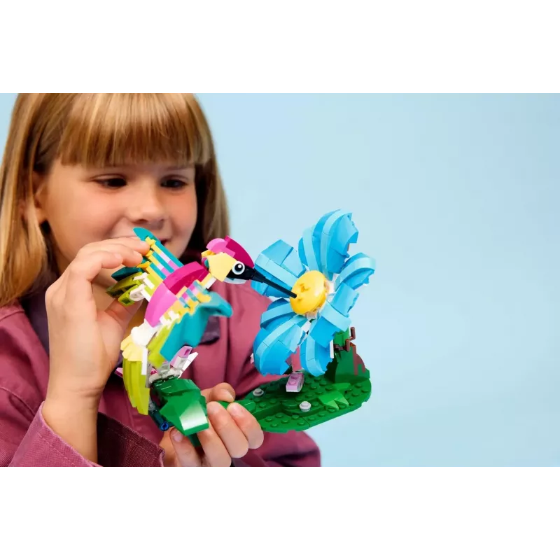 LEGO CREATOR 3 IN 1 31384 Divé zvieratá: Farebný kolibrík