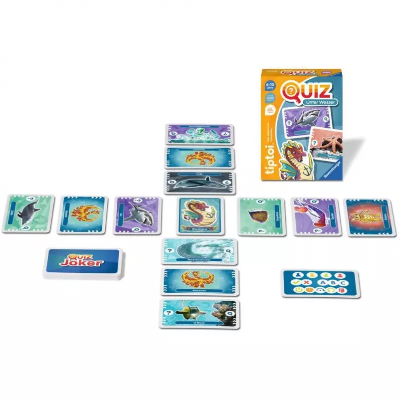 tiptoi Quiz Unterwasser, kvízová hra