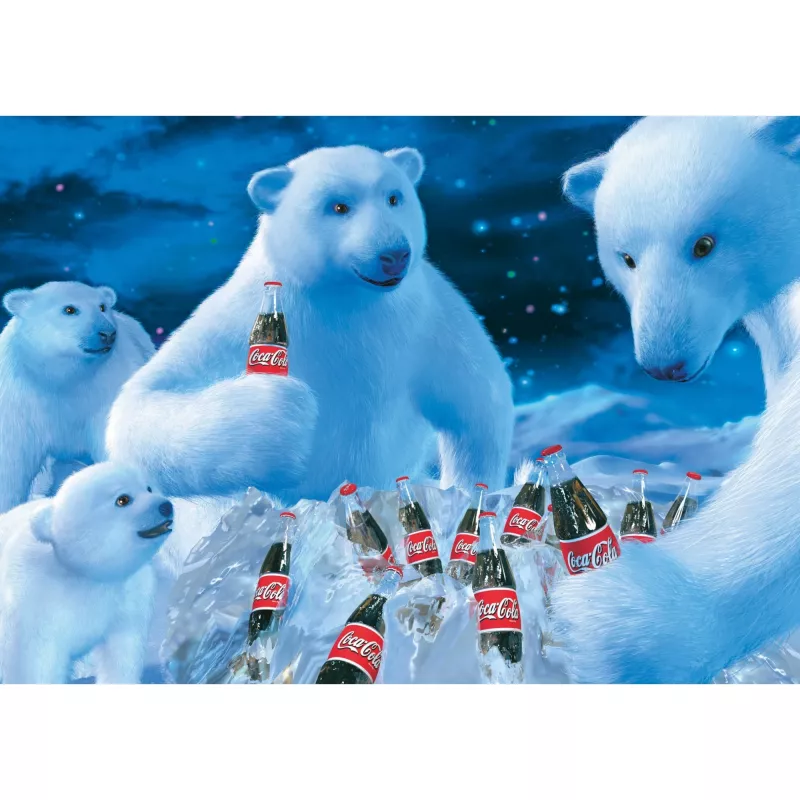 Coca-Cola - Eisbären, puzzle 1000 dielikov