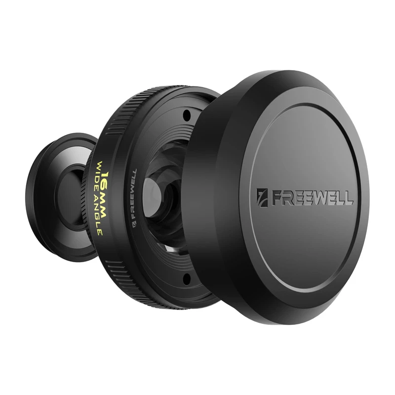 Širokouhlý objektív Freewell 16 mm pre 17-mm montáž