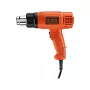 Teplovzdušná pištoľ Black & Decker KX1650 — 1750 W, do 600 °C, prietok vzduchu 570–740 l/min, 2 m kábel, 600 g