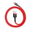USB kábel Baseus CAMKLF-C09 2m USB A na Micro-USB B červený