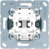 JUNG 532 U - tlačidlový spínač - 2P - káblový - kovový - 250 V - 10 A