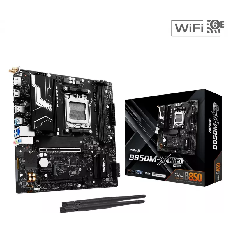 ASRock B850M-X WiFi R2.0 AMD B850 AM5 Micro-ATX základná doska