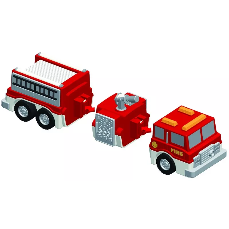 Sada vozidiel Popular Playthings Mix or Match Vehicles Fire and Rescue