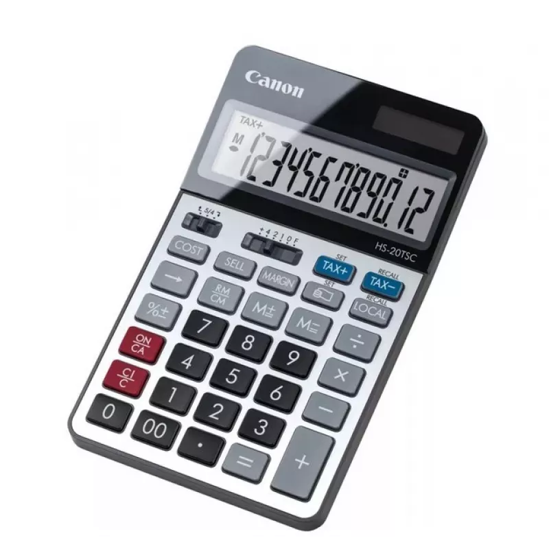 Canon HS-20TSC kalkulačka Desktop finančná čierna, strieborná