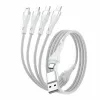 4smarts 541024 USB kábel 1,2 m USB A/USB C USB C/Micro USB-A/Lightning biely (541024)