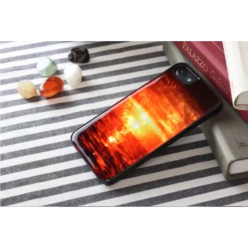 Ochranné puzdro iKins pre Apple iPhone 8 / 7 — Sunset čierna