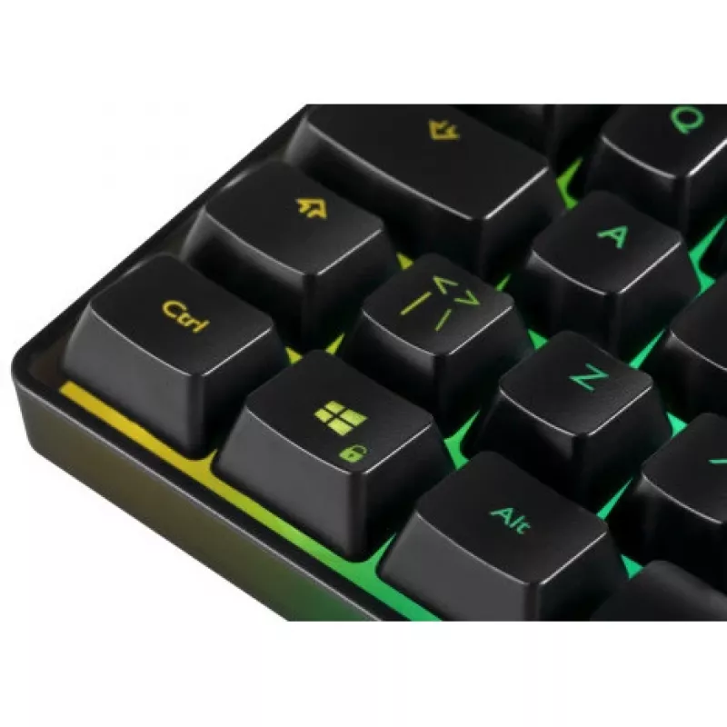 Deltaco herná klávesnica DK240 mini 60% USB, RGB čierna