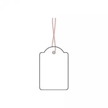 Etikety na označenie cien s niťou HERMA 6918 32x50 mm s červenou niťou