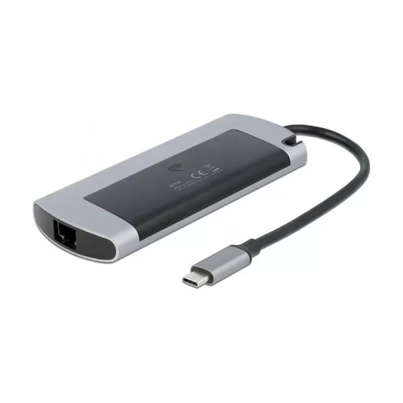 Dokovacia stanica DeLOCK USB Type-C dokovacia stanica so slotom M.2