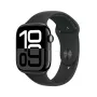 Apple Watch Series 10 GPS 46 mm puzdro z hliníka v Jet Black s čiernym športovým náramkom – M/L