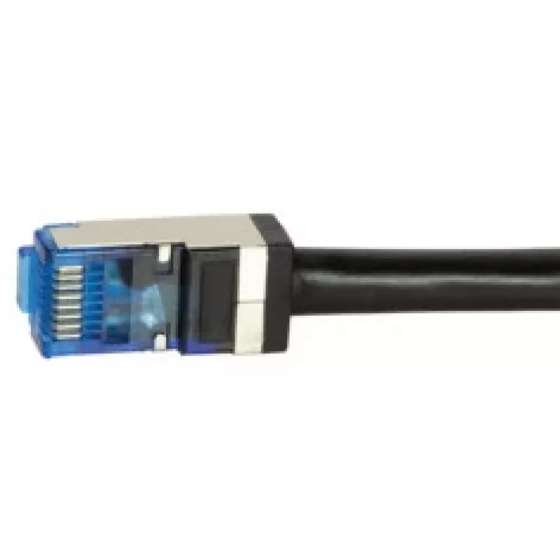 Sieťový kábel LogiLink CQ7093S RJ-45 Cat6a 10 m čierny