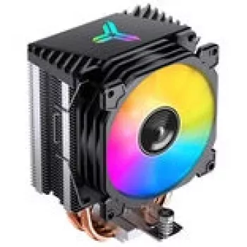 CPU chladič Jonsbo CR-1400E 92mm ARGB čierny — 92 mm ventilátor, ARGB osvetlenie