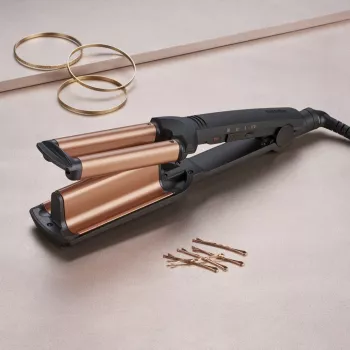 BaByliss Deep Waves kulma Warm Black, oranžová 98,4 (2,5 m)