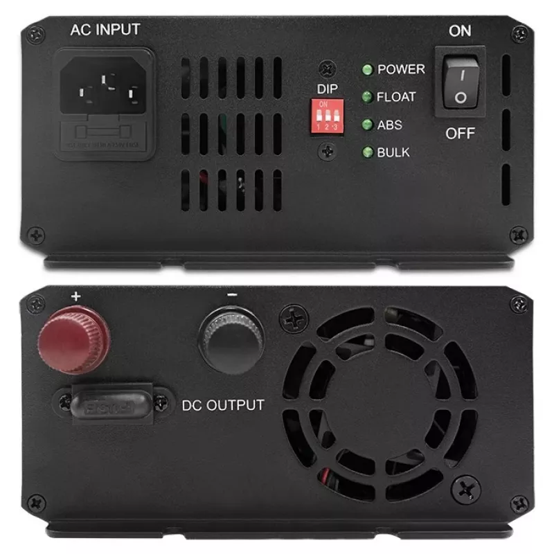 Nabíjačka QOLTEC Monolith 20 A 12 V pre LiFePO4, AGM, GEL, SLA batérie