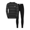 Odlo Set dlhé ACTIVE WARM ECO SET detská spodná bielizeň, veľkosť 104 cm, čierna a sivá