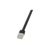 Logilink CF2113U ethernetový patch kábel čierny