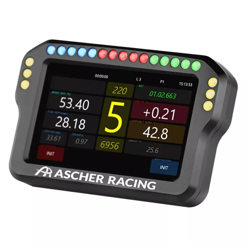Palubná doska volantu Ascher Racing 4 palce model 76080028 pre simracing zostavy