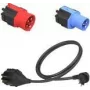 Adaptér do zásuvky NRGkick NRGkick Smart Attachment Set Standard čierna modrá červená