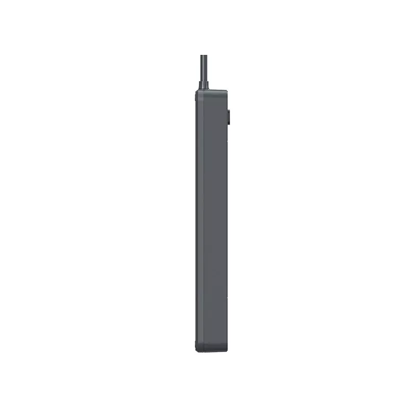 Tracer Power Line+ TRALIS47026 zásuvková lišta, 4 zásuvky, USB-A + USB-C PD 18 W, 1,5 m, grafitová