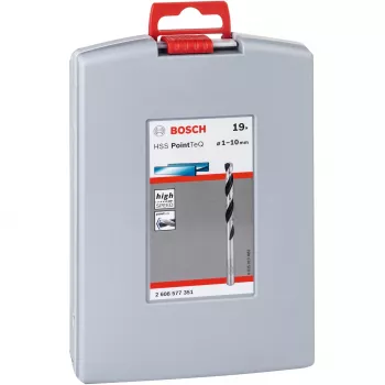 Bosch HSS vrtáky do kovu PointTeQ sady
