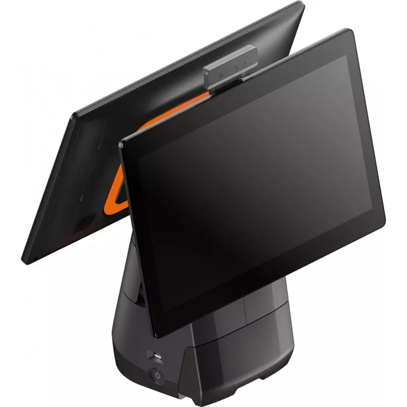 Desktop POS T2s, Android 9, 15,6+10 palcov, 4/64 GB, 80 mm, WLAN