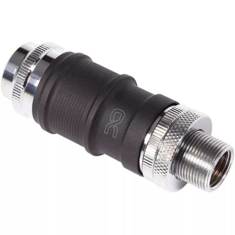 Alphacool Quick Disconnect sada BLH1A IG-IG s Schott pripojením – pár rýchlospojok pre G½/G1/4 pripojenia