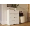 LOKA skriňa na topánky, biela