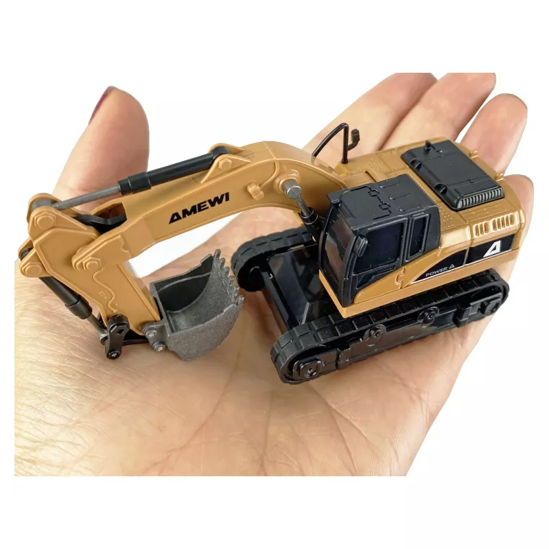 Bager RC model Amewi 22744 mierka 1:64, elektromotor, LiPo 200 mAh, pre deti od 6 rokov