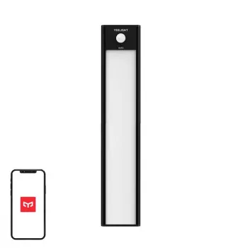 Senzorové osvetlenie do skrine Yeelight A20 20 cm 1,2 W — batériové PIR LED, 100 lm, 4000 K, USB-C nabíjateľné