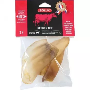 ZOLUX hovädzie ucho - žuvacia maškrta pre psov - 40 g