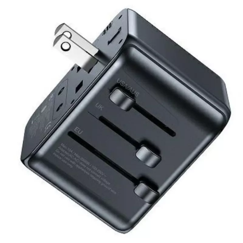Cestovná GaN nabíjačka 35W 4v1 US/AU/EU/UK C-39