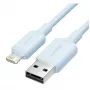 Lightning kábel Vention LAMSF – 1 m USB na Lightning nabíjací/dátový kábel