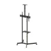 Nástenný držiak SBOX FS-401-2 pre 37–70 palcové displeje, nosnosť 45 kg, doska 600×400 mm
