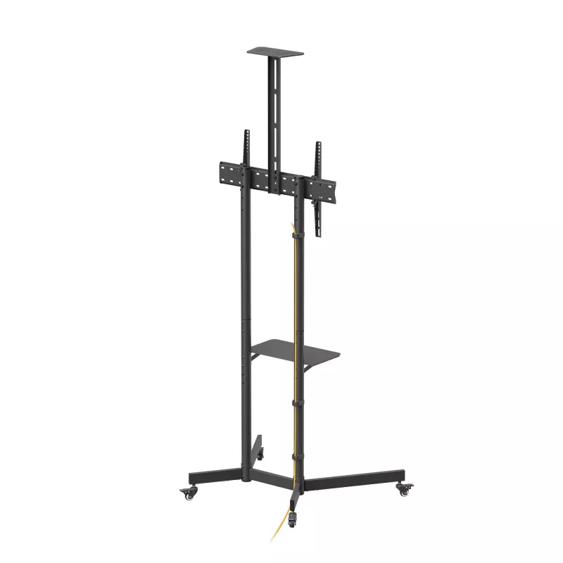 Nástenný držiak SBOX FS-401-2 pre 37–70 palcové displeje, nosnosť 45 kg, doska 600×400 mm