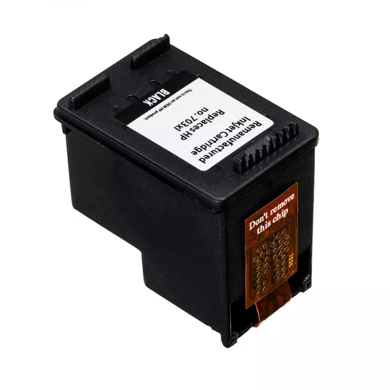 Superbulk tlačový atrament HP B-H703BK (náhrada za HP 703 CD887) štandard čierny
