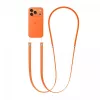Apple crossbody popruh oranžový – dĺžka 2,08 m, rPET a nehrdzavejúca oceľ
