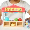 Sada hračiek figúrok TMTOYS Mini Bluey potravinový obchod BLU17555 – sada mini figúrok pre zábavu