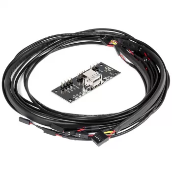 Interný napájací kábel Alphacool 25054 80 m rovný konektor