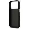 GUESS | Hardcase 4G | Zadný kryt | iPhone 17 Pro Max | Apple | Ekologická koža/PC/Plast/TPU | Čierna
