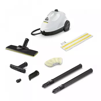 Kärcher SC 2 EasyFix valcový parný čistič 1 L 1500 W čierna, biela