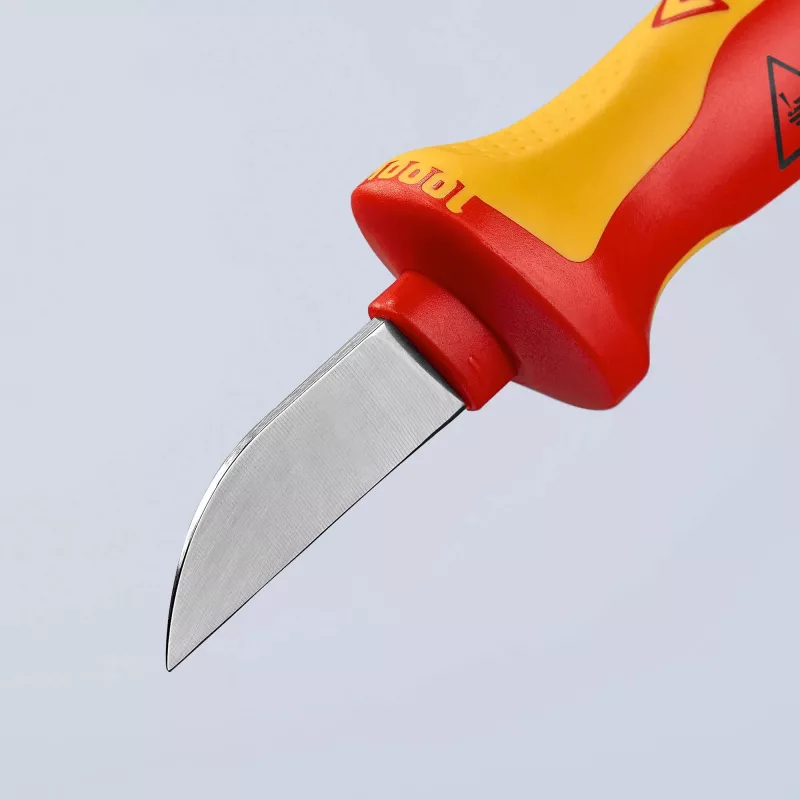 Knipex VDE káblový nôž 180 mm s - ochranným krytom