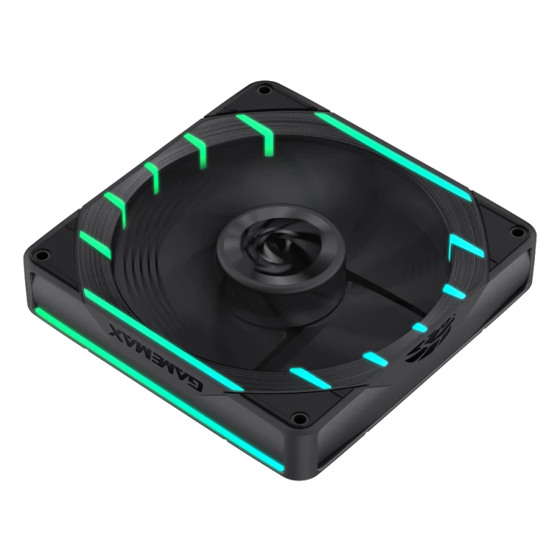 GAMEMAX TORNADO T12 ARGB-R 120mm skriňový ventilátor - čierny