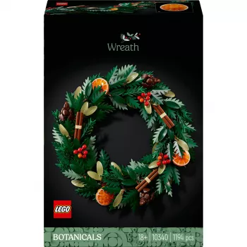 LEGO 10340 Icons vianočný veniec stavebnica