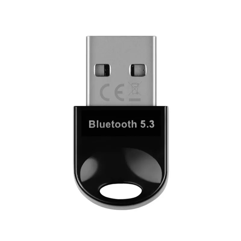 USB Bluetooth 5.3 EDR dual-mode adaptér, 3 Mb/s, dosah 20 m
